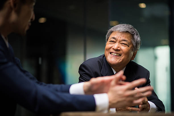 istock Senior Business mentor 539460184