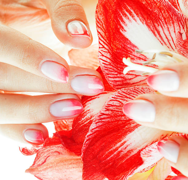 80+ Pink Ombre Nails Stock Photos, Pictures & Royalty-Free Images - iStock