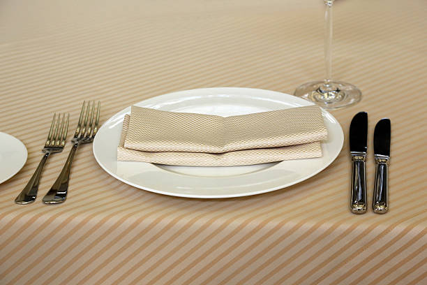 istock serving dishes on the table in the restaurant 539473156