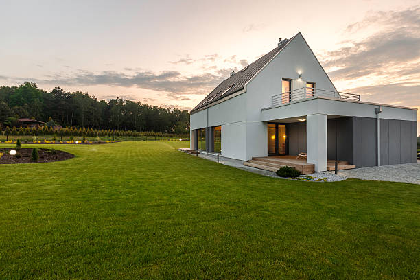 istock Beauty of nature and new architecture 539473346