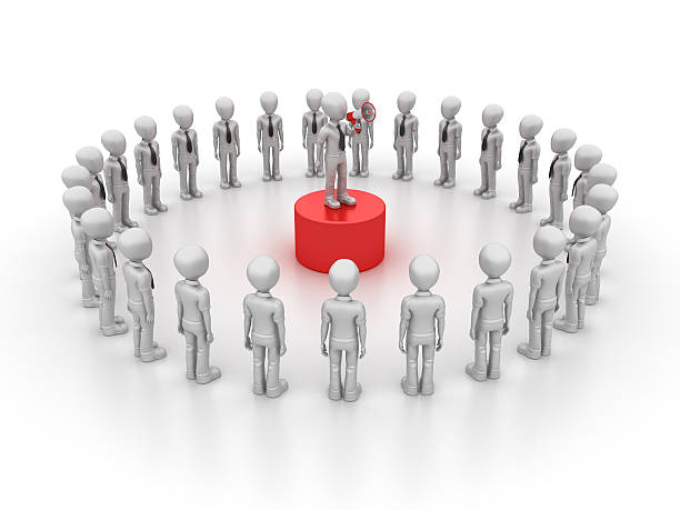 istock Business Characters with Leadership 539475626