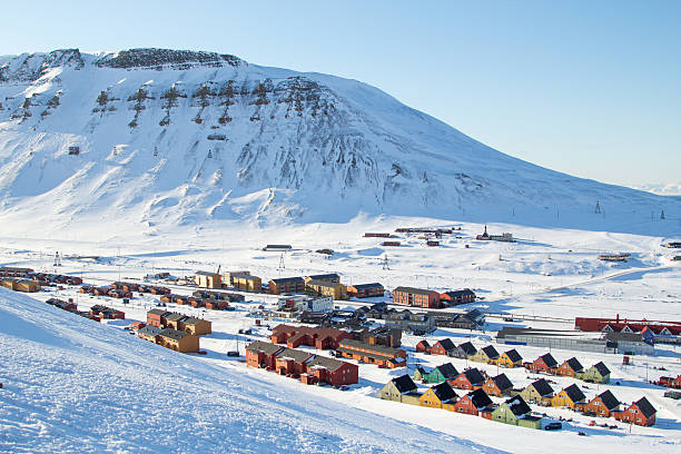 istock Panoramic views of Longyearbyen, Svalbard . Norway 539476940