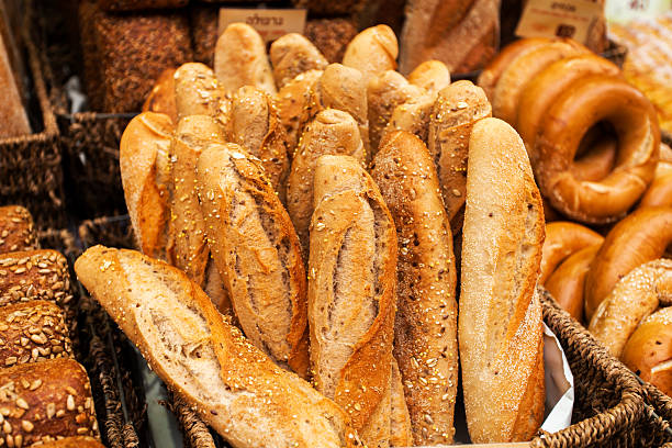 istock Bread counter at the Mahane Yehuda Market in Jerusalem. 539480208