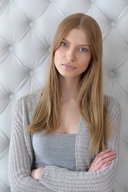 istock Serious young woman with  crossed arms 539480320
