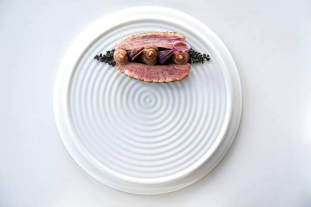 plating food