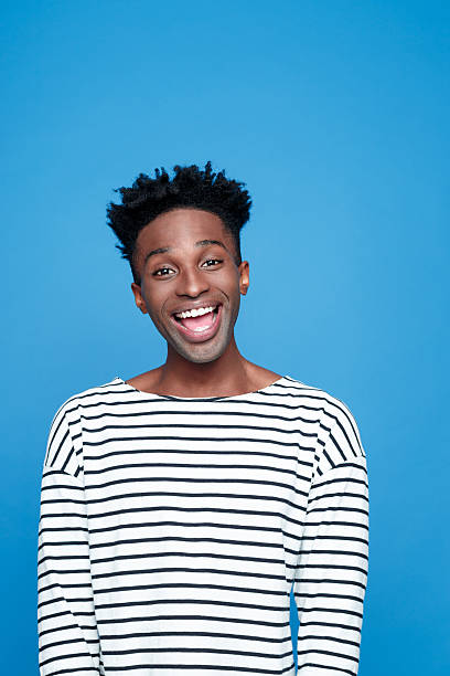istock Happy afro american young man 539641058