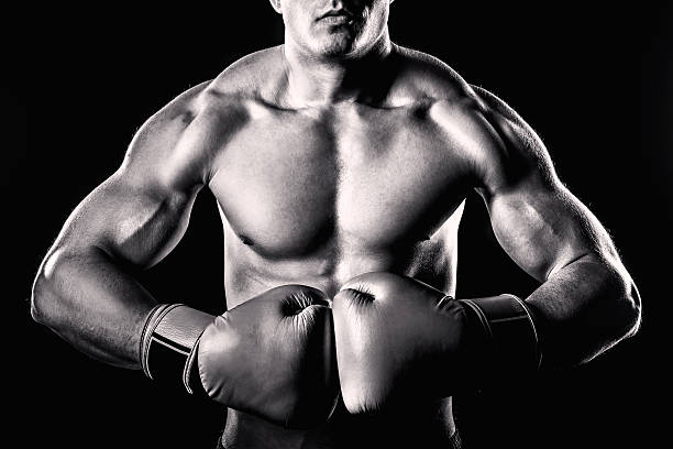 istock Powerful Muscle Body of a Boxer 539642446