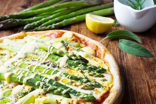 Photo of Pizza Asparagus