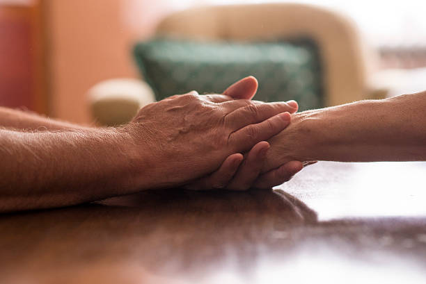 istock Helping hands, care for the elderly concept 539649192