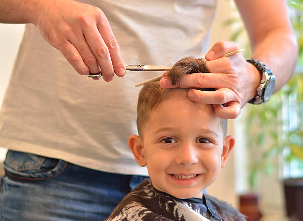 Hair Cutting Style For Boys Stock Photos, Pictures & Royalty-Free Images -  iStock
