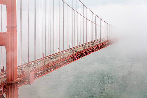 istock Golden Gate Bridge with low fog, San Francisco 539651460
