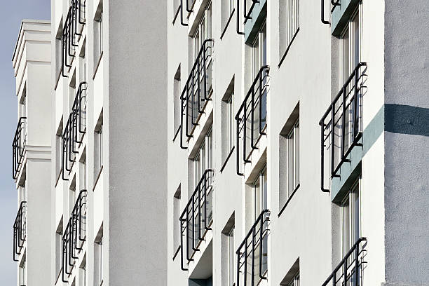 istock New building with a French balcony 539654888