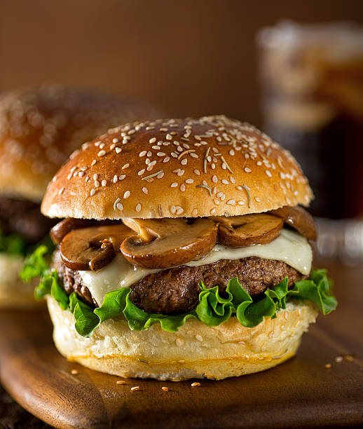 Mushroom Swiss Burger