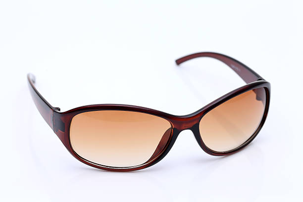 istock Women's brown sunglasses 539666648