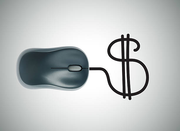istock Money concept with computer mouse and dollar sign 539669398