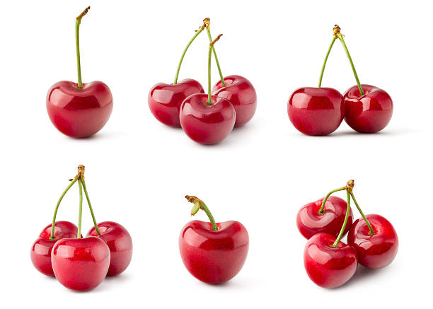 Fresh Red Cherry stock photo