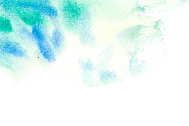 istock Abstract watercolor brush stroke background. 539674382