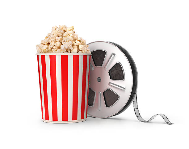 istock The film reel and popcorn. 539676132