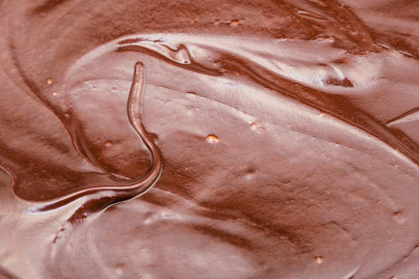 istock surface of brown melted milk chocolate 539679534
