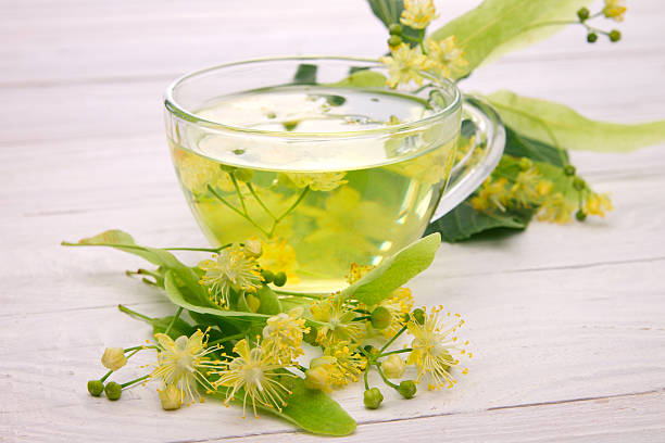istock Cup of tea with linden flower 539683930