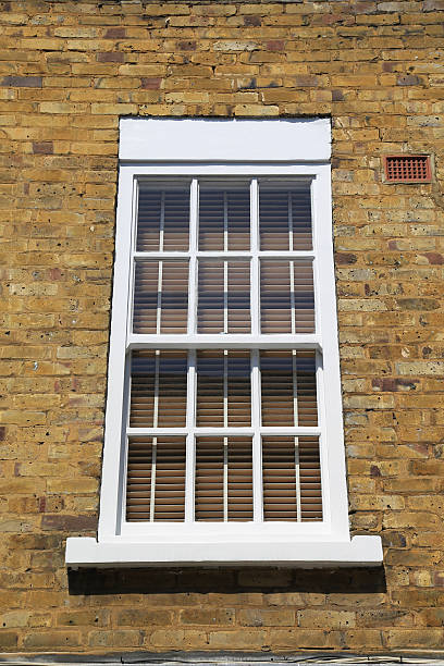 istock The windows in the Victorian style, London, UK 539686308