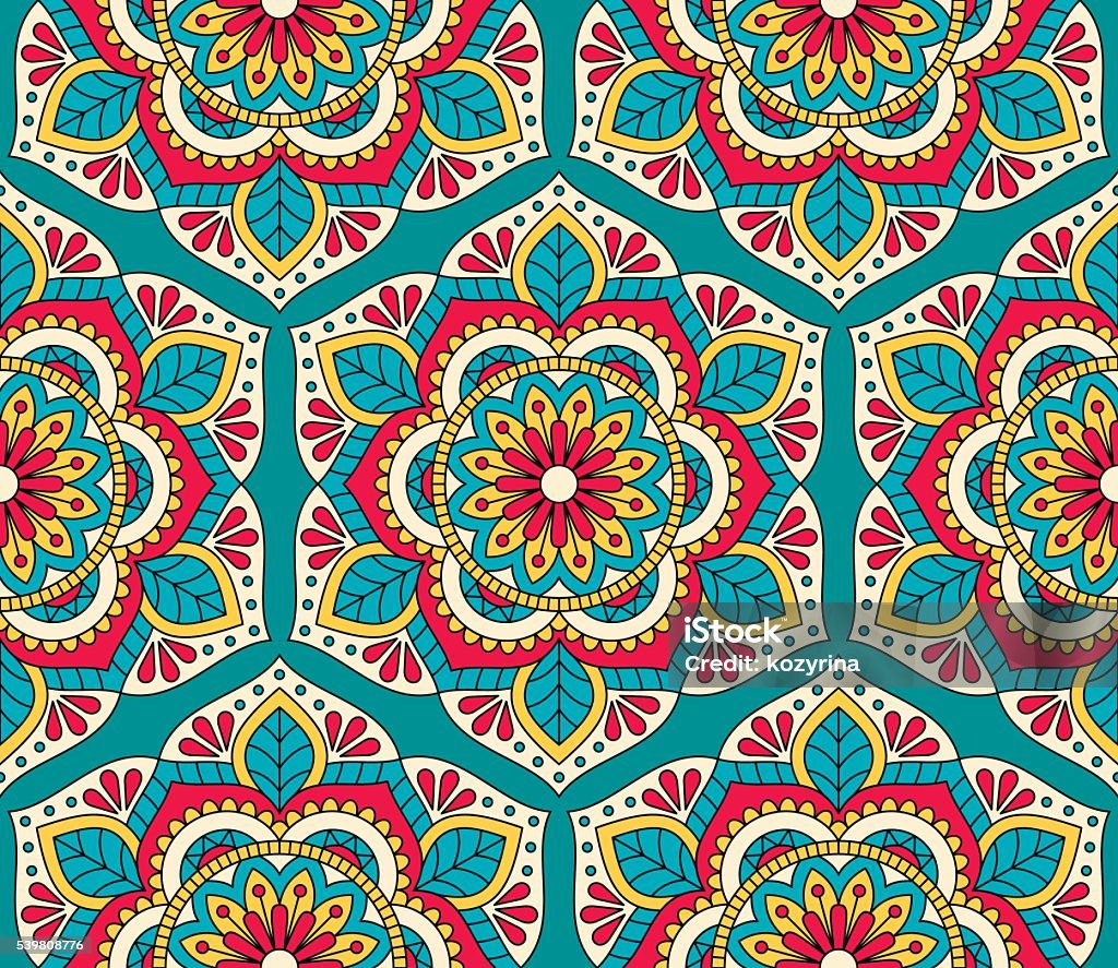 Seamless oriental pattern. Seamless oriental pattern. This is file of EPS10 format. Abstract stock vector