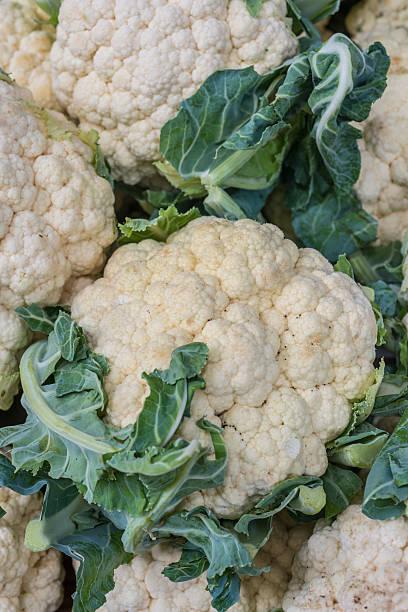 istock Fresh cauliflower in market 539818202