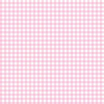 Pink seamless gingham pattern. Vector illustration.