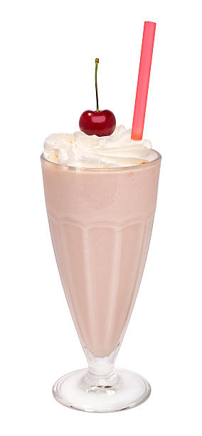 istock cherry milkshake with whipped cream isolated 539825148