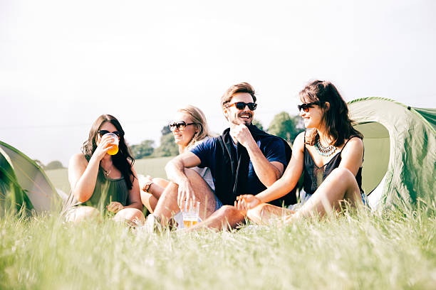 istock Friends at a festival 539828166