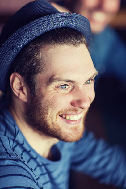 istock happy young man in hipster hat 539828754