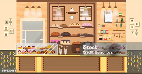 874 Bakery Counter Illustrations & Clip Art - iStock | Bakery counter top,  Bakery counter closeup, Bakery counter kid