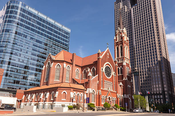 istock Guadalupe Cathedral in Dallas, USA 539829182