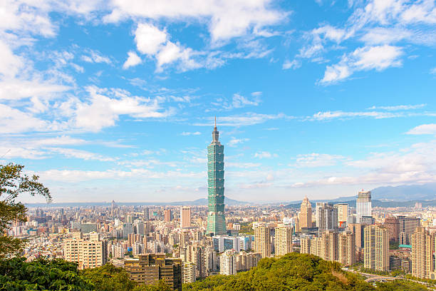 istock Skyline of Taipei city 539829398