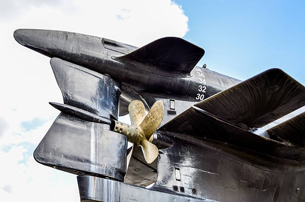 istock back of black submarine 539829988