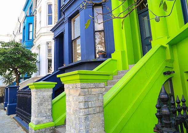 istock English House, Variegated, front door, 539830416