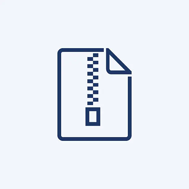 Vector illustration of Archive icon