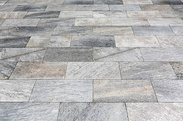 istock Pattern of stone path of walkway 539834602