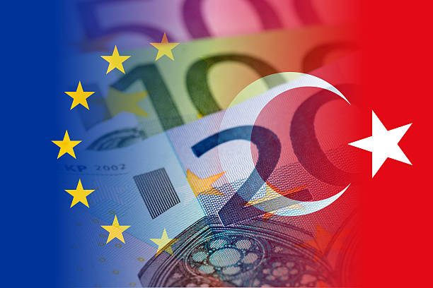 istock eu and turkey flag with euro banknotes 539834872