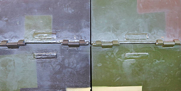 istock metal surface of military car 539835754
