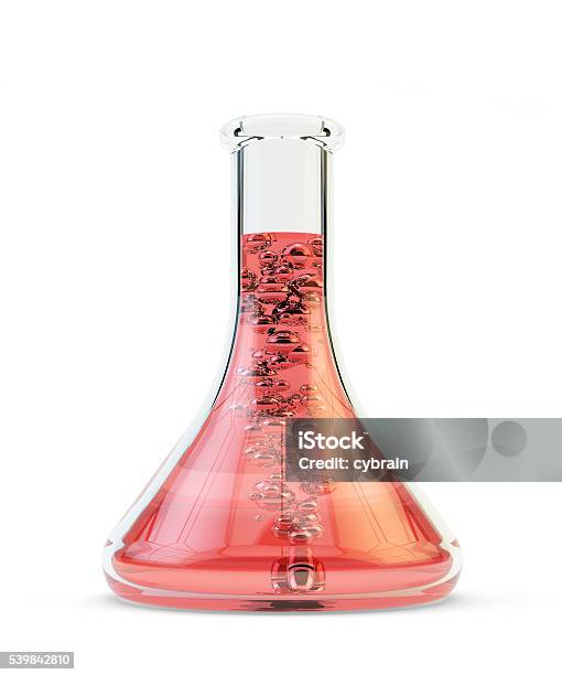 Chemical Component Reaction Concept Stock Photo - Download Image Now - Beaker, Science, Bubble