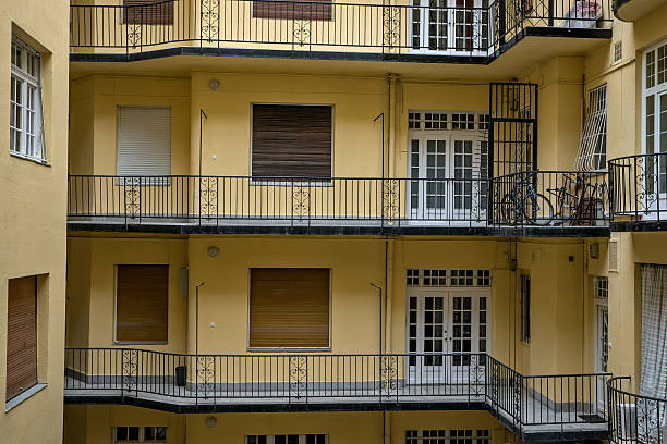 istock Old traditional architecture with modern elements in Budapest Hu 539843816