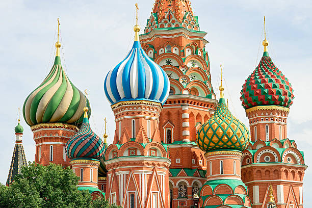 istock St. Basil cathedral on Red Square in Moscow, Russia 539850760