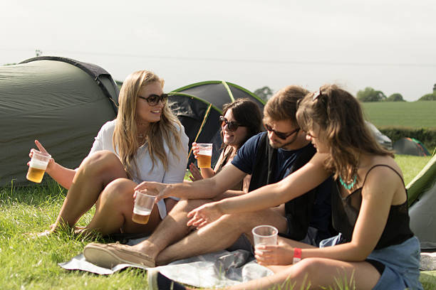 istock Hanging out at a sunny campsite 539852200