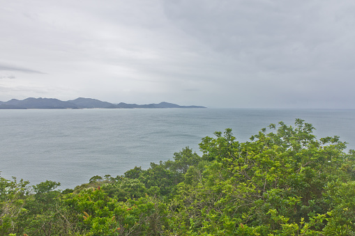 Beach view on Bombinhas - Santa Catarina - Brazil