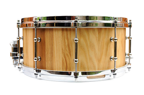 istock New wooden snare drum isolated 539853844