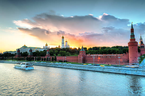 istock Moscow Kremlin at dusk 539854642
