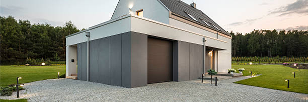 istock Mix of modern architecture and nature 539855574