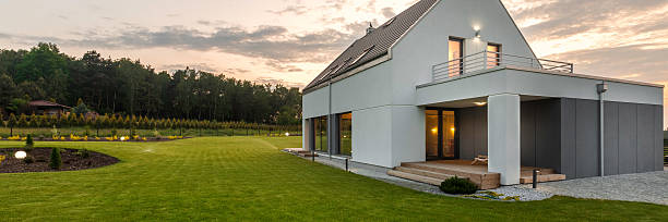 istock Beauty of nature and new architecture 539855820