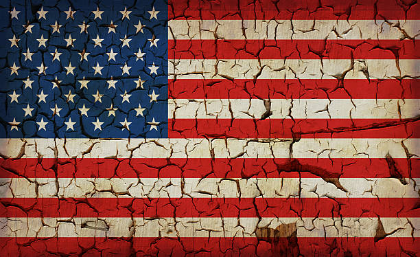 istock USA - vintage flag 539947664